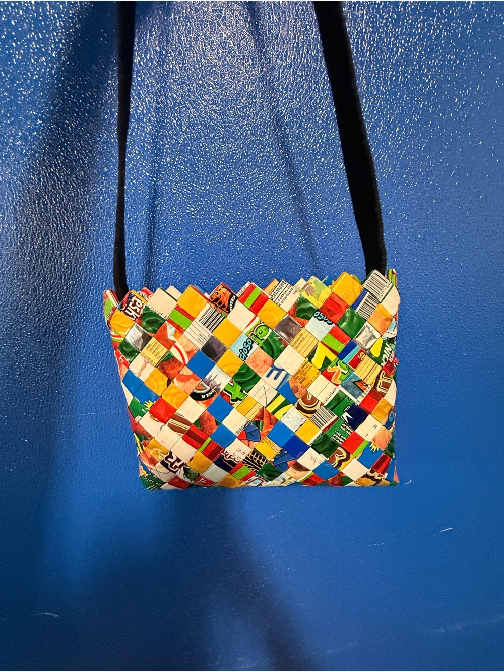 Handwoven Multicolor Eco-Friendly Shoulder Bag